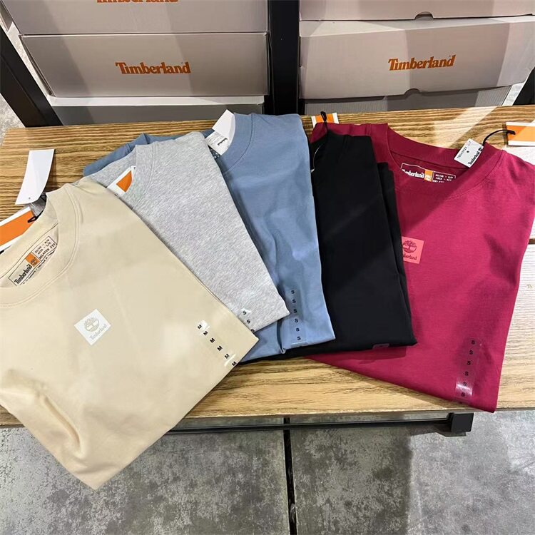YANYAN美国代购Timberland/添柏岚 经典女士小标T恤时尚休闲短袖