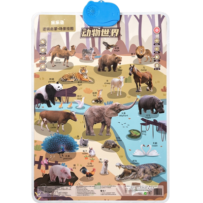 适用0-3岁早教认知挂图全新升级