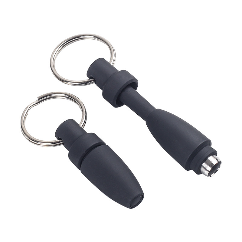 硅胶雪茄钻孔器雪茄剪便携钥匙扣雪茄开孔器雪茄打孔器不锈钢刀刃