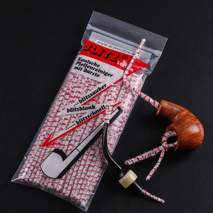 烟斗清理纯棉通条棉条棉线棒烟斗烟杆通用清洁工具烟斗配件80支装