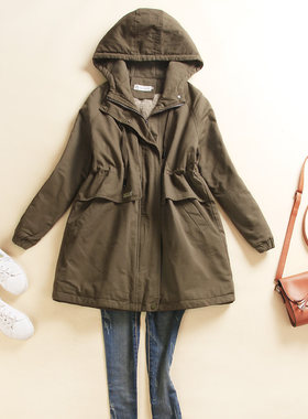 冬装加厚棉服女保暖外套