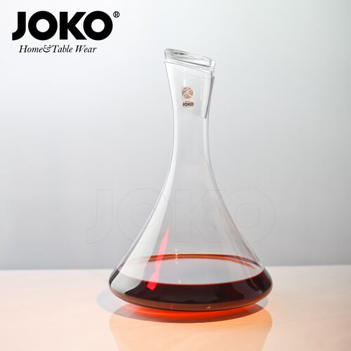 JOKO无铅水晶带盖红酒醒酒器