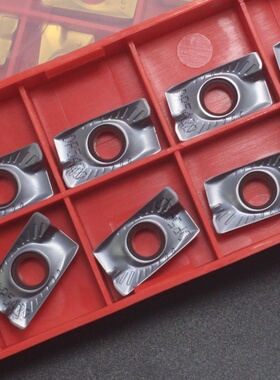 盘铣刀粒数控精铣刀片1135合金调质钢APMT1604PDER-DP5420黑色R08