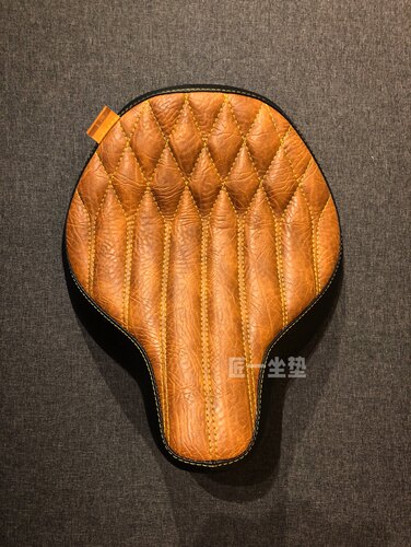 汉威yp500坐垫定制改装复古机车换皮匠一坐垫长江700