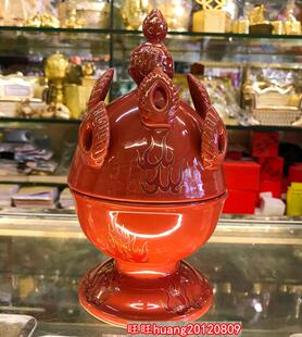 李居明吉祥物-火卸招财炉-摆放南方 化口舌三碧是非 李居明风水物
