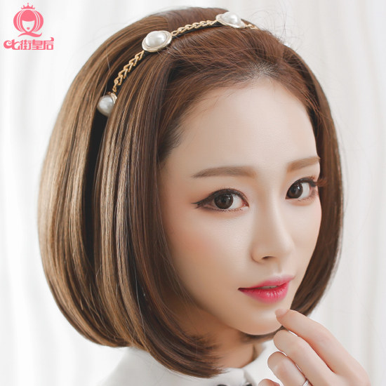 Perruque      cheveux raides Court - Ref 2607280 Image 3