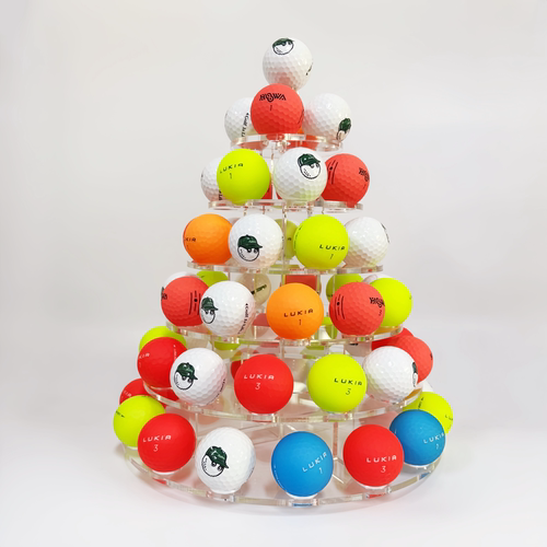 高尔夫球展示架高尔夫球架高尔夫装备礼品球收纳架家居俱乐部装饰