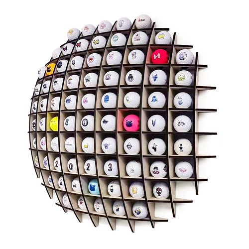 高尔夫球架展示架壁挂式