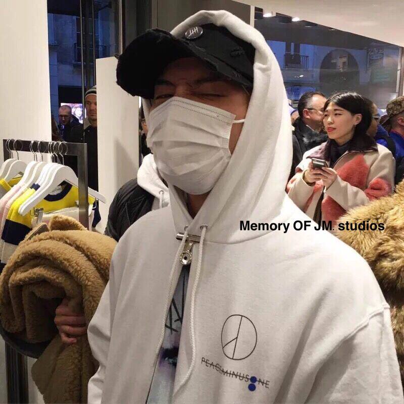 【现货】外套联名拉链权志龙同款卫衣