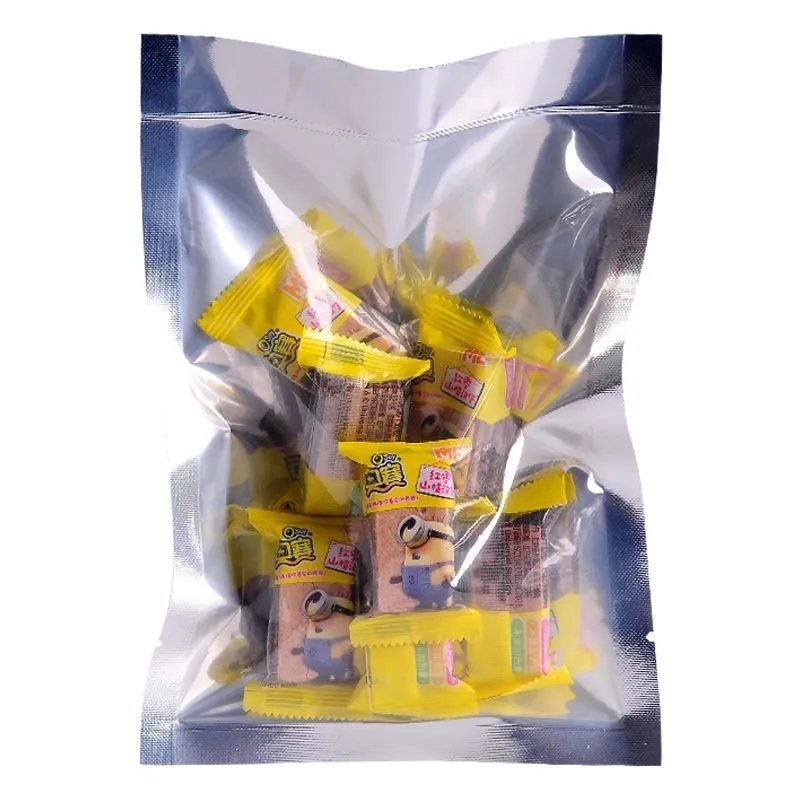 18*24镀铝箔食品真空包装袋阴阳袋半透明锡箔纸塑封密封真空熟食
