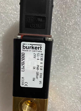 burkert电磁阀0330 A 3.0 FKM MS G1/4PMO-10bar 24Ｖ DC 8Ｗ