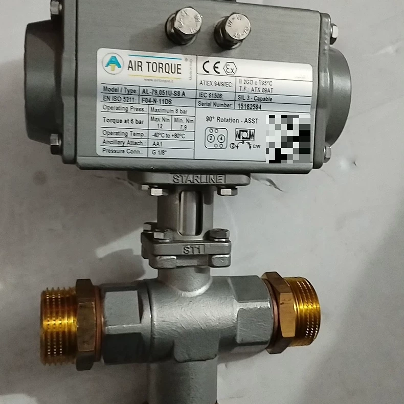 AIR TORQUE AL-79 051U-S8A 8BAR G1/8 40℃～80℃