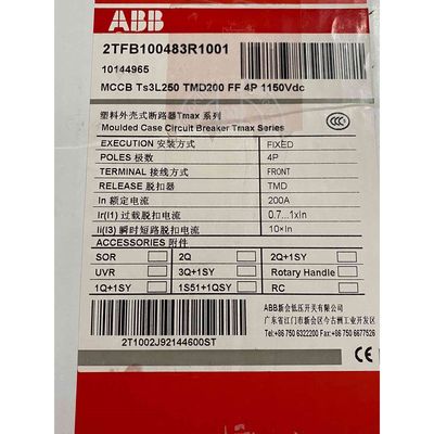 ABB伏断路  Ts3L250 TMD200 FF 4P