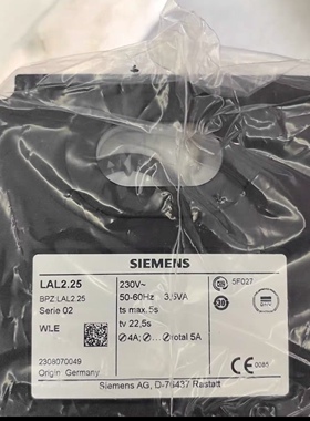 SIMENS 西门子程序控制器LAL2.25燃烧器配件，议价