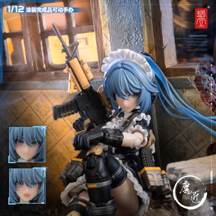 蜗之壳 RA-02 战术女仆 常磐和音 涂装完成品 可动手办 魔匠模型