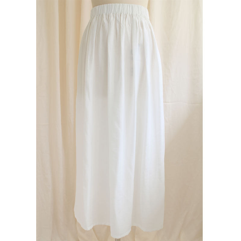 现货天丝绵衬裙松紧腰防静电汉服