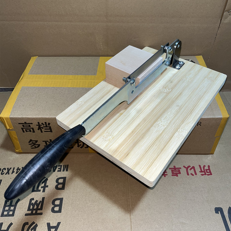 201不锈钢切片机切年糕刀切阿胶糕切牛轧糖切西洋参切冻肉中药材