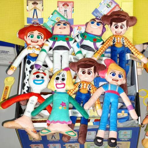 TOPTOY迪士尼玩具总动员5扭扭乐系列毛绒挂饰盲袋周边生日礼物