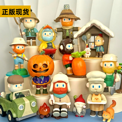 寻找独角兽FARMER BOB在农场中系列盲盒潮玩手办公仔摆件生日礼物
