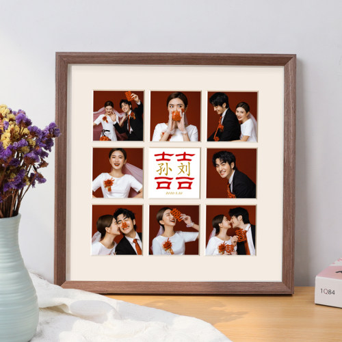 林益相框实木材质现代简约