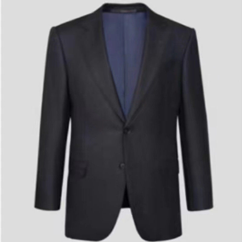 男士西服套装trands品牌手缝限量轻定制奢华新款英国进口多美面料