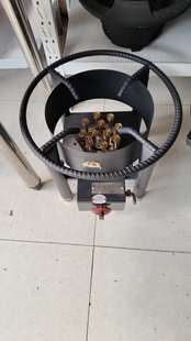 汤桶低压商用猛火灶3C认证熄保吊汤灶架卤肉灶架钢筋灶