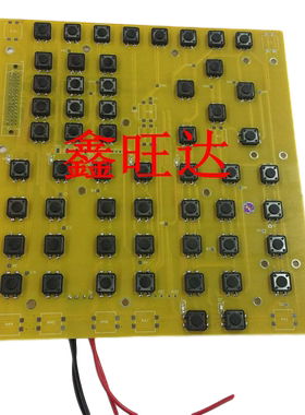 海天注塑机TM2647KM2按键板连接弘讯MMI255 MMI270弘讯电脑键盘板