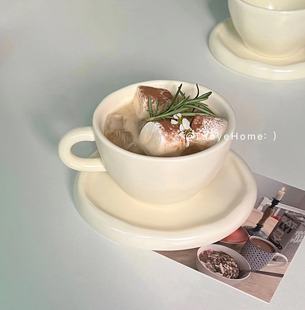 手捏感水杯 高颜值马克杯陶瓷杯礼物ins风少女喝水咖啡杯创意个性