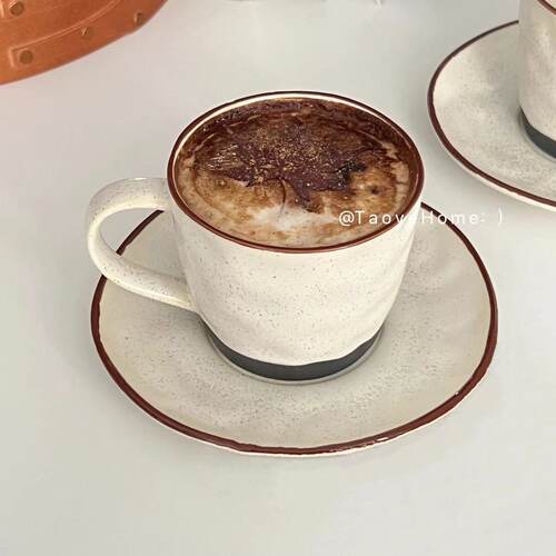 高颜值ins小众陶瓷咖啡杯水杯