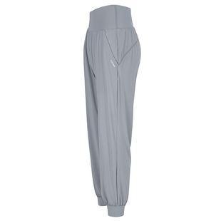 跨境收腹高腰运动裤宽松薄款速干透气户外束脚健身瑜伽裤女