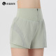 女宽松速干防走光高腰跑步外穿瑜伽服健身短裤 夏季 运动短裤