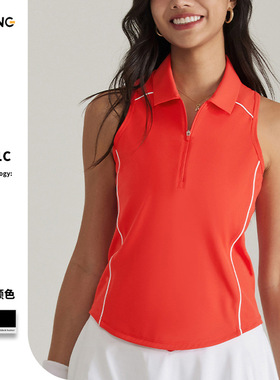 2025春夏新款无袖瑜伽背心高级感健身上衣女修身瑜伽健身网球服