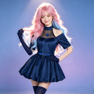 血鬼舞台异形cos服美智同款连衣裙二次元cosplay服