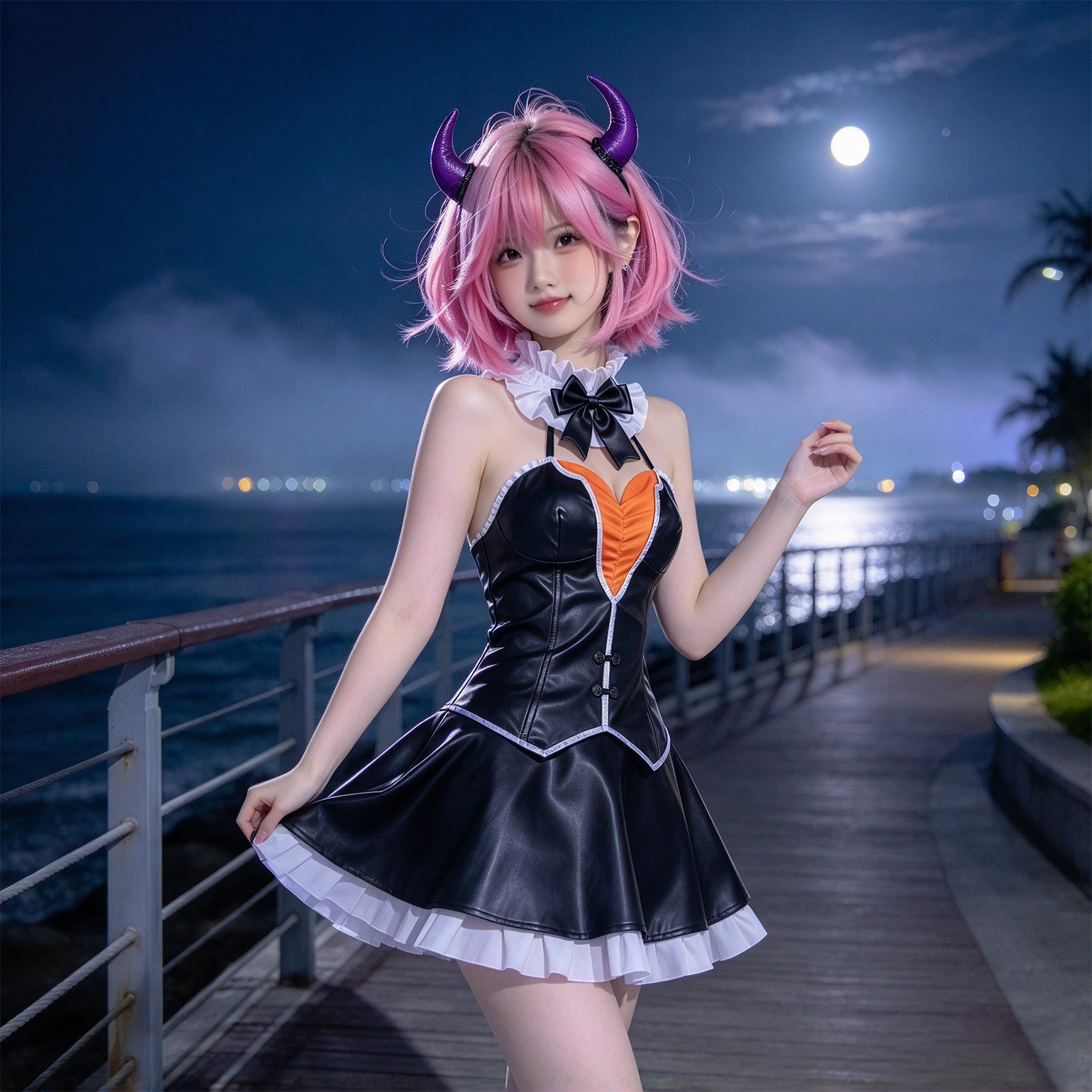 从零开始的异世界生活cos服蕾姆拉姆幻夜魔法使二次元cosplay服