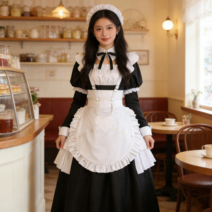 以死亡游戏为生cos服幽鬼女仆金子二次元cosplay女装大佬连衣裙