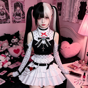 热门游戏C服异环cos服安魂曲黑白童谣二次元cosplay游戏角色服