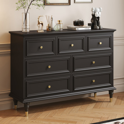 美式复古斗柜家用客厅靠墙收纳柜