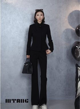MTANG蜜糖女士新款设计师原创时尚通勤舒适套装403