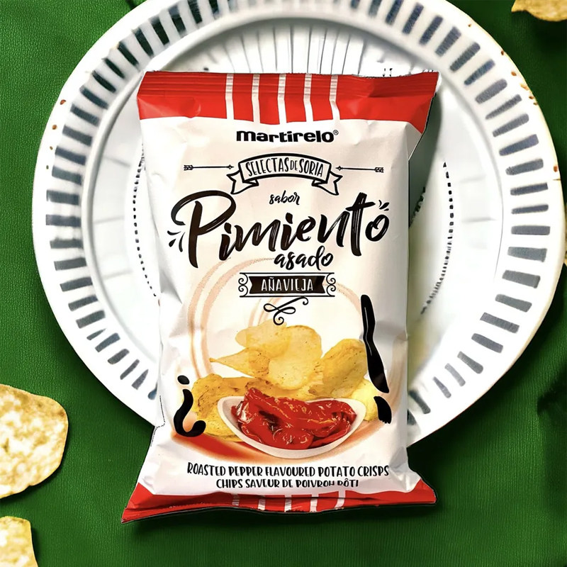 国内现货西班牙进口Martirelo麦缇洛薯片烤肉味松露味奶酪洋葱味
