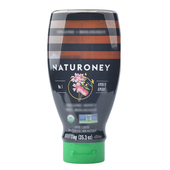 现货加拿大进口Naturoney野花蜜琥珀蜂蜜1000g挤压瓶罐装