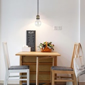 Ideal lux意大利简约工业风客餐厅卧室后现代吧台FRIDA单头小吊灯