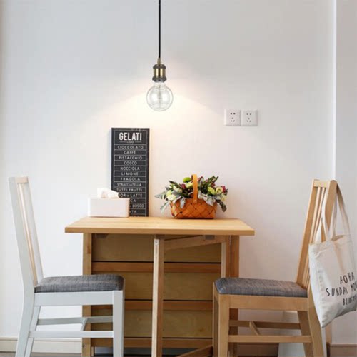 Ideallux意大利极简单头吊灯