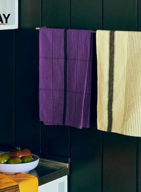 HAY Linear Tea Towel 茶巾 北欧风彩色擦手巾简约精致茶巾