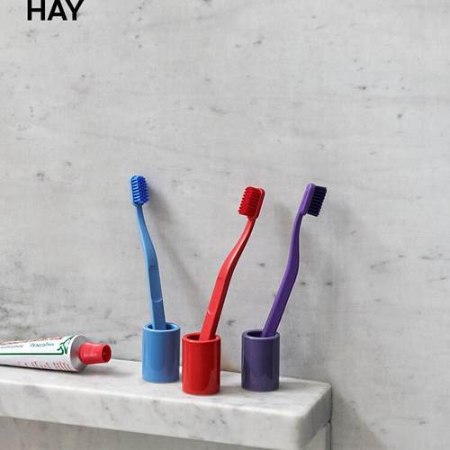 HAY牙刷架陶瓷纯色简约时尚
