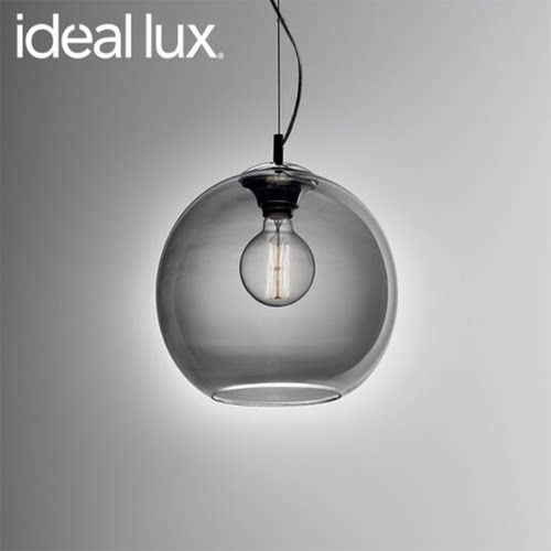 Ideal-lux复古玻璃吊灯北欧风