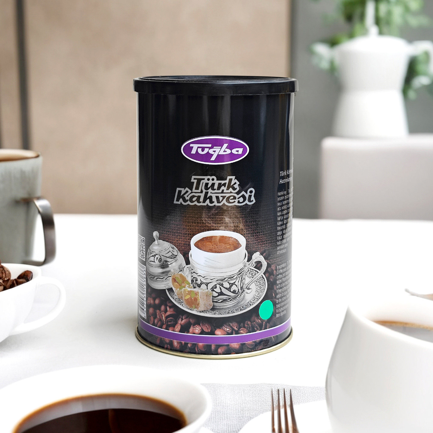 原装进口老牌现磨土耳其专用咖啡粉罐装中重烘焙阿拉比卡苦味250g