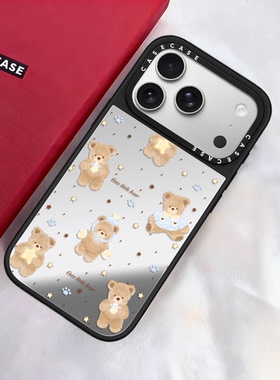 C家代购CASE联名猫咪生日派对适用苹果17ProMax手机壳15/16高级感13防摔iPhone17Air保护套MagSafe磁吸14男女