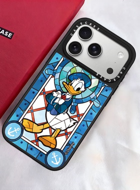 C家代购CASE联名迪士尼窗口公仔适用苹果17ProMax手机壳15/16高级感13防摔iPhone17Air保护套MagSafe磁吸14女