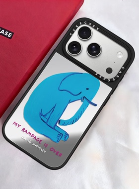 C家代购CASE联名大卫人体爱心适用苹果17ProMax手机壳15/16高级感13防摔iPhone17Air保护套MagSafe磁吸14女款