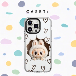 14防摔13全包12保护套MagSafe磁吸女 C家CASETI联名小丑鱼拉布布适用苹果iPhone16promax手机壳15plus明星同款